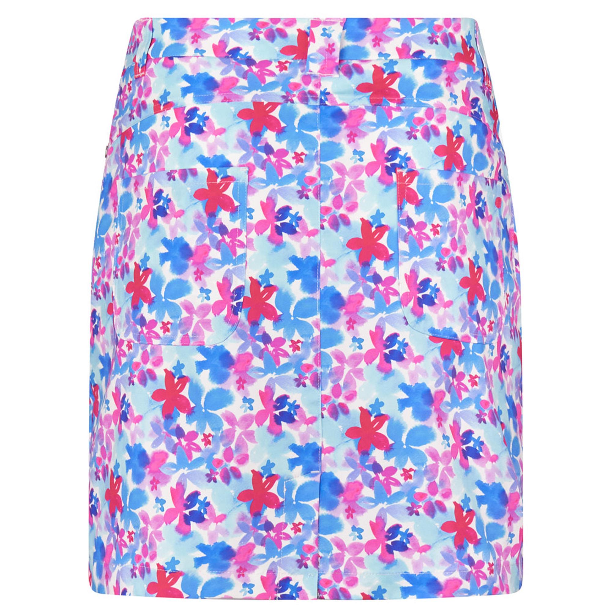 Pure Golf Clarity Ladies Golf Skort Watercolour Daydream 50CM